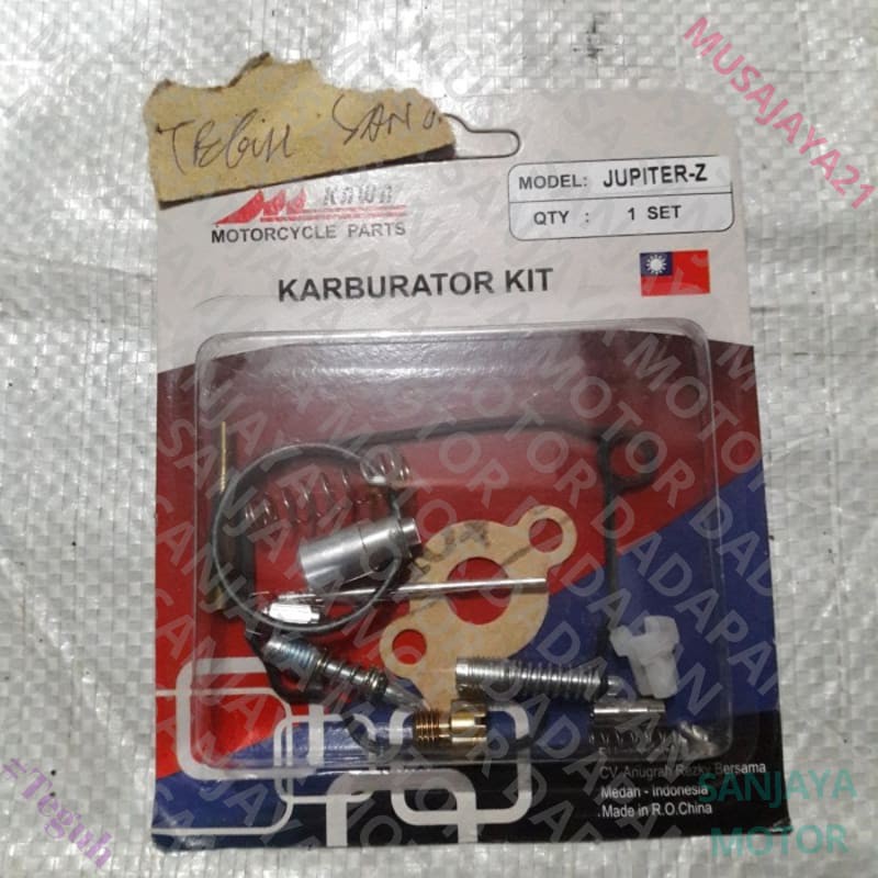 (100% BAGUS ) REPAIR KIT / REPAIRKIT KARBURATOR JUPITER Z ORIGINAL KAWA Keren