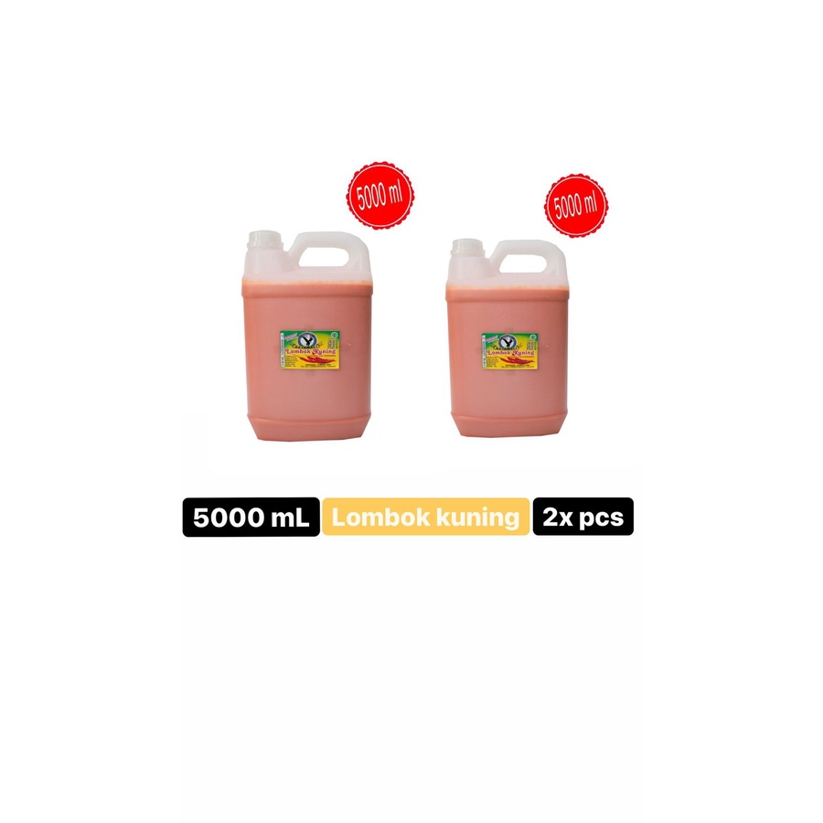 

Saos Sambal Kuning 5000 mL ( Sumber Jaya ) Rajawali - 2 Pcs