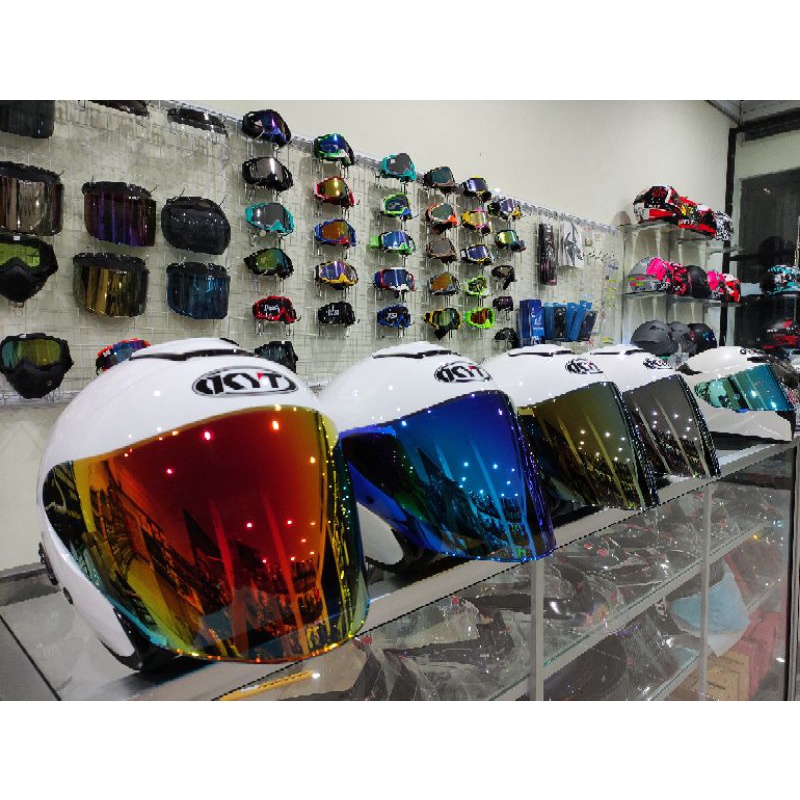 FLAT VISOR VENOM IRIDIUM KYT KYOTO | NORISK