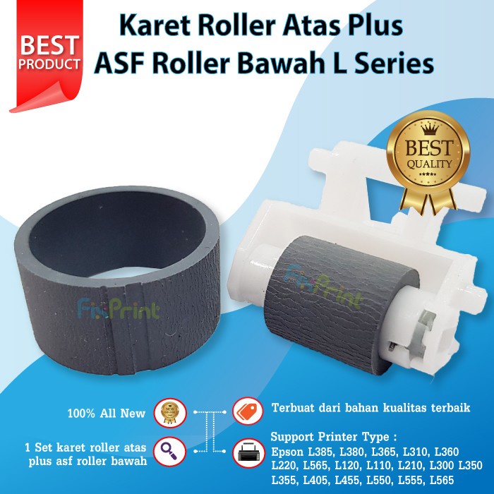 nhe71tc Asf Roller Penarik Kertas Epson L300 L310 L350 L355 Roll Printer L360 - Karet Atas Em7Jqne0