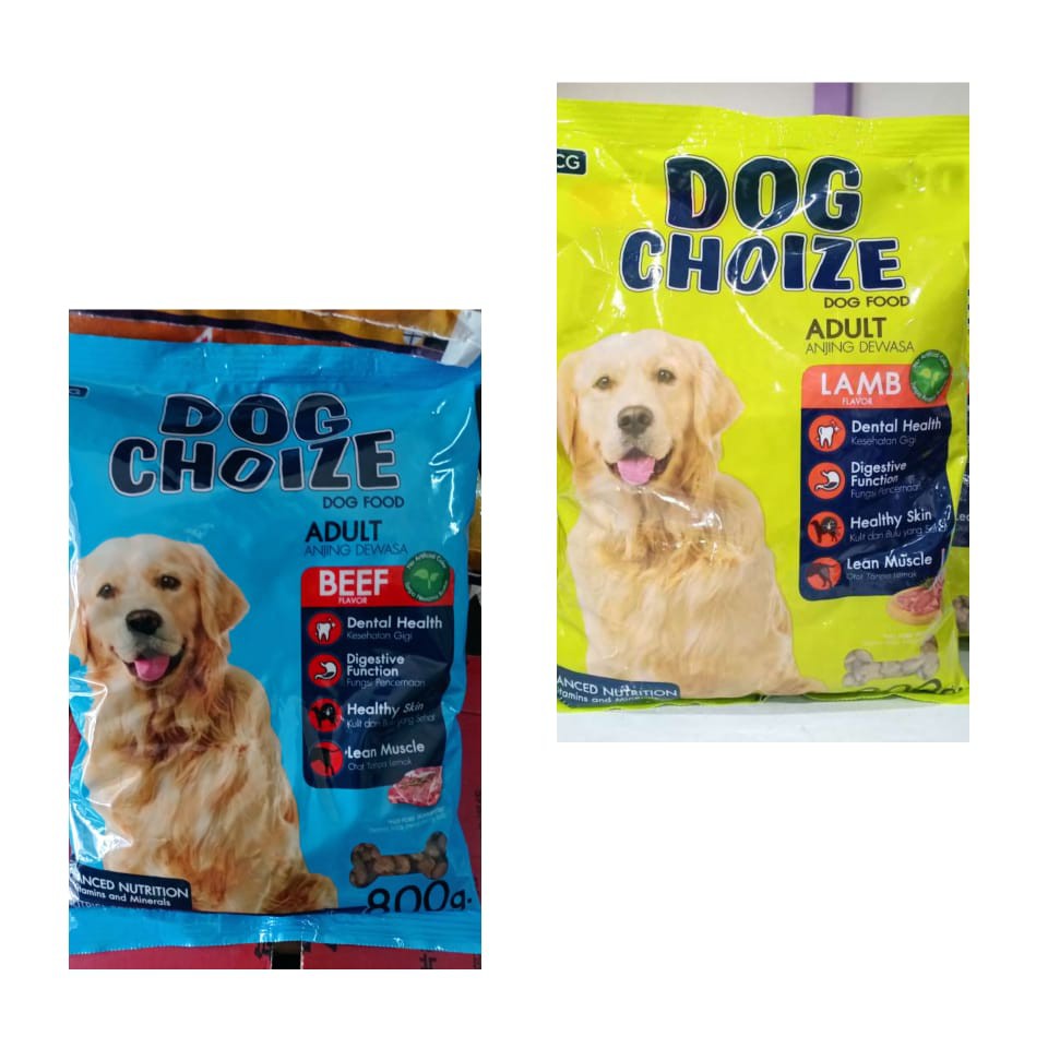 Dog Choize Makanan Anjing adult 800 gr dog food