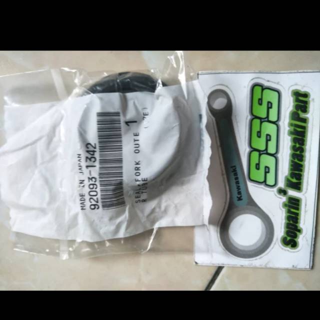 Seal debu shock depan klx 250
