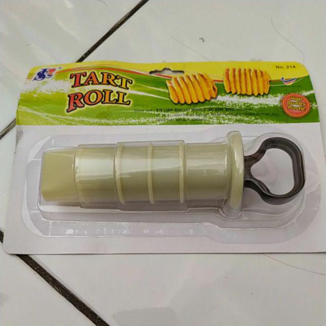 Cetakan Biskuit Acuan Biskuit Tart Roll No. 214 / Cetakan Nastar Gulung