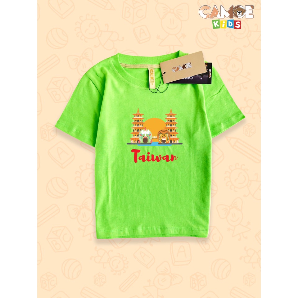 kaos tshirt anak kids premium desain taiwan temple