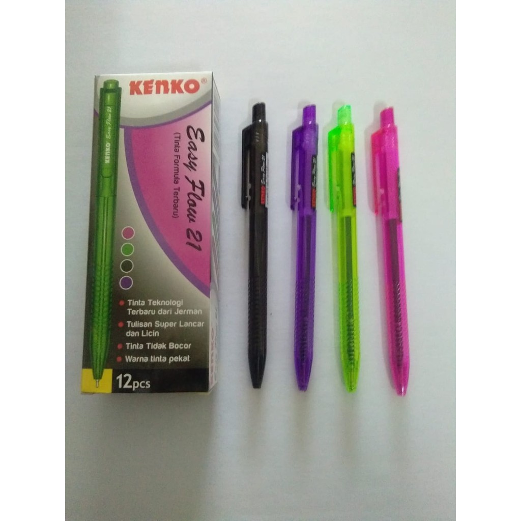 

PEN EASY FLOW 21 KENKO BLACK INK