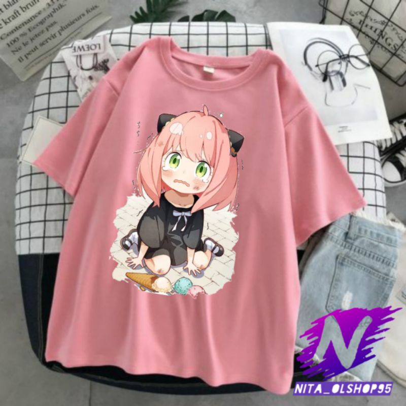 kaos Anya baju anak anya forger spy x family