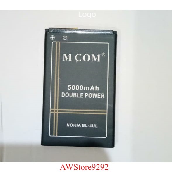 Mcom Battery Batre Baterai Mcom Nokia BL-4UL BL4UL BL 4UL N255 Asha 255 3310 Reborn 2017