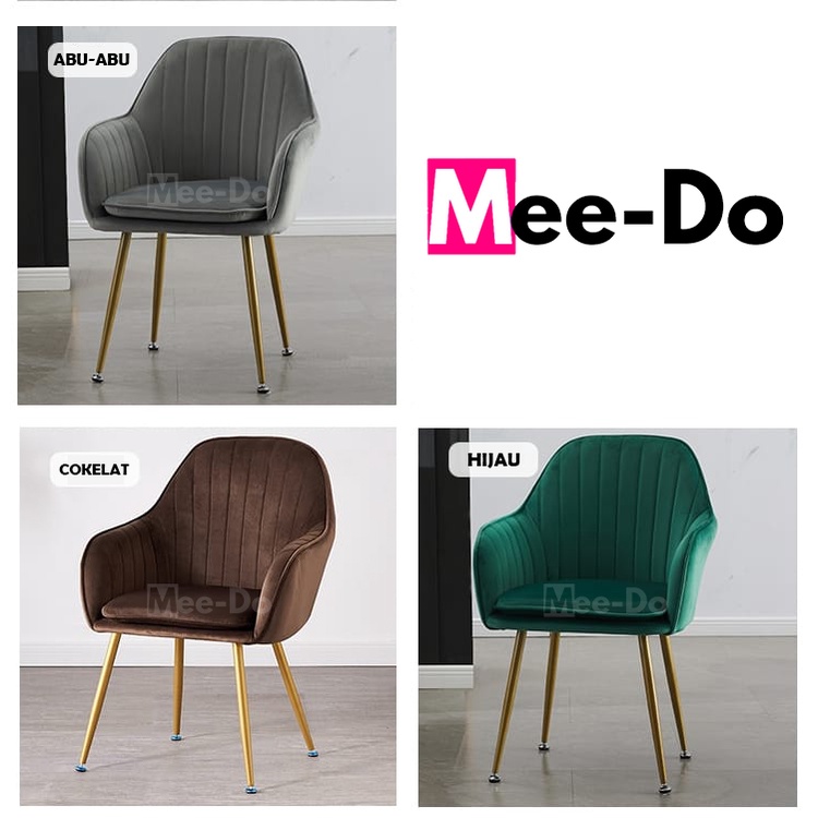 Kursi Makan Cafe Mee Do Minimalis Armchair Modern Scandinavian