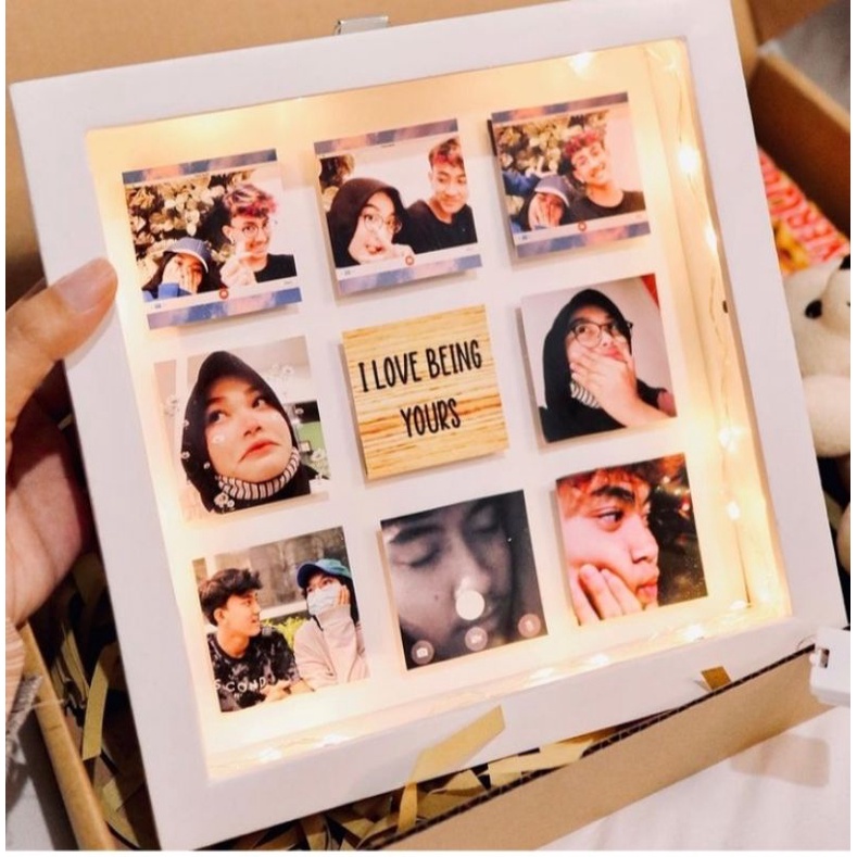 Gift frame 3d / kado ulang tahun / kado wisuda / kado wedding 3d