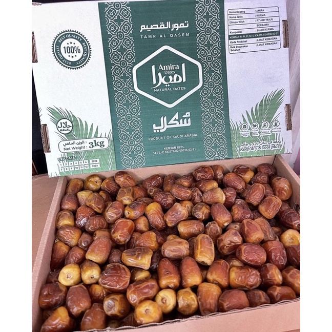 

KURMA SUKARI PREMIUM 1 KG ( JAMIN FRESH)