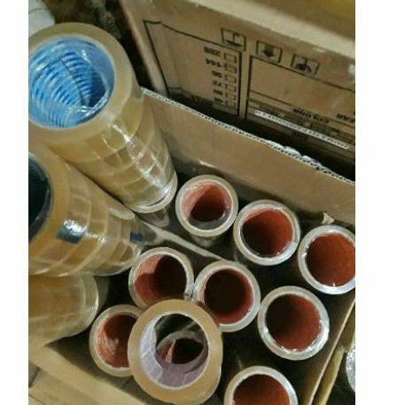 

Isolasi Nachi Lakban Bening. Coklat.Lakban Packing.48" 60y. 90 Yard