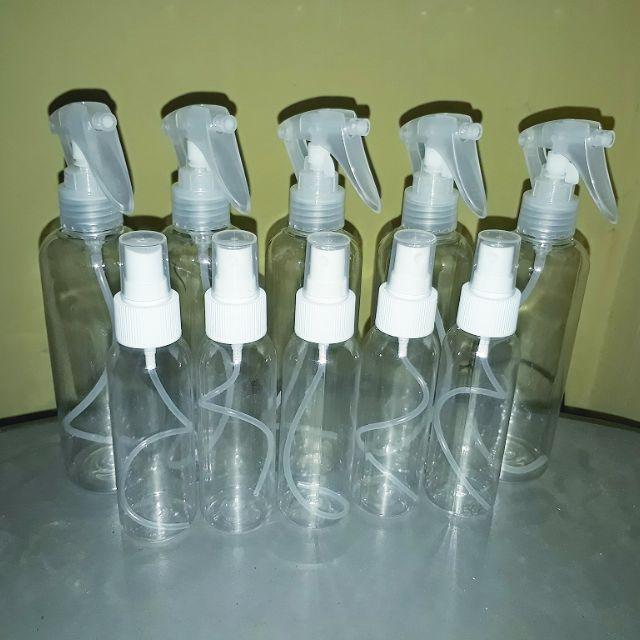 Botol Pet 250 Ml Natural Spray Tembak Natural