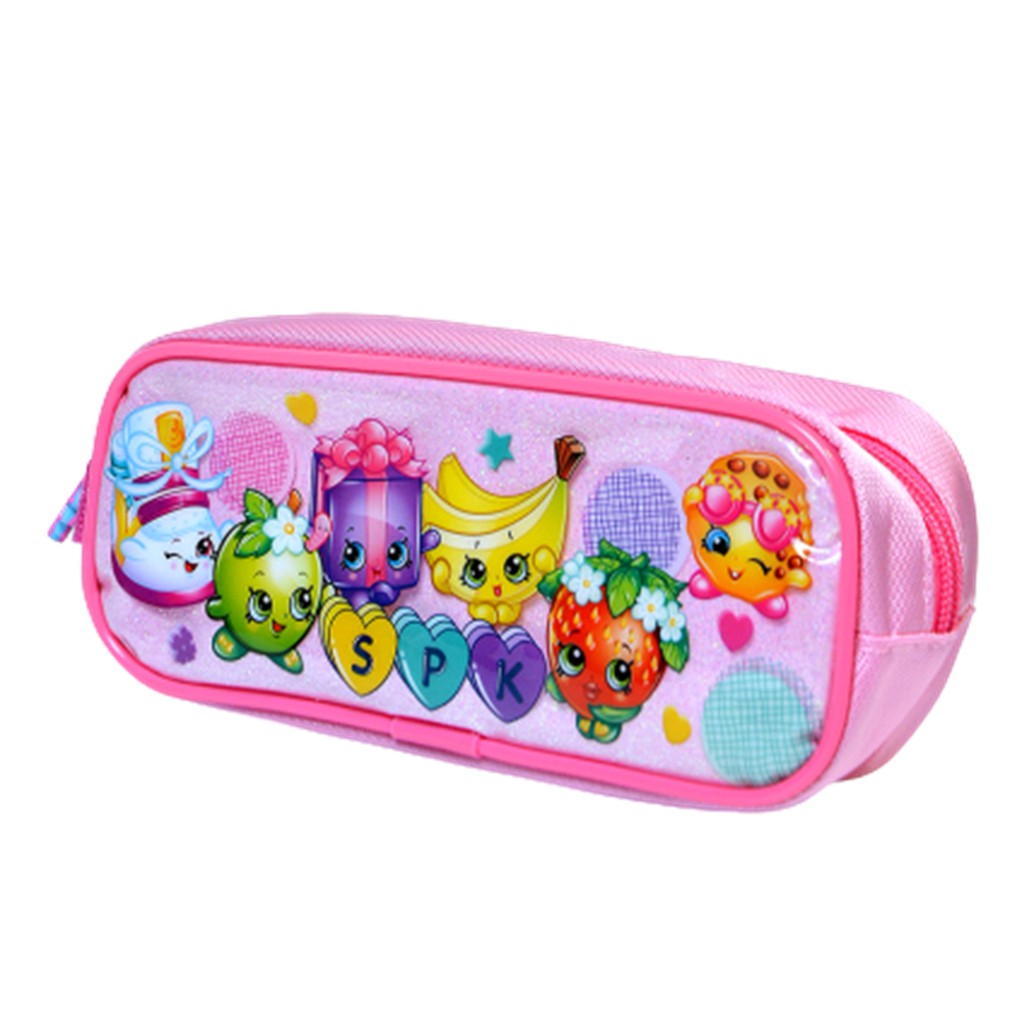 

Shopkins Single Zipper Pouch SK-NSPB103 Tempat Pensil Alat Tulis sekolah anak