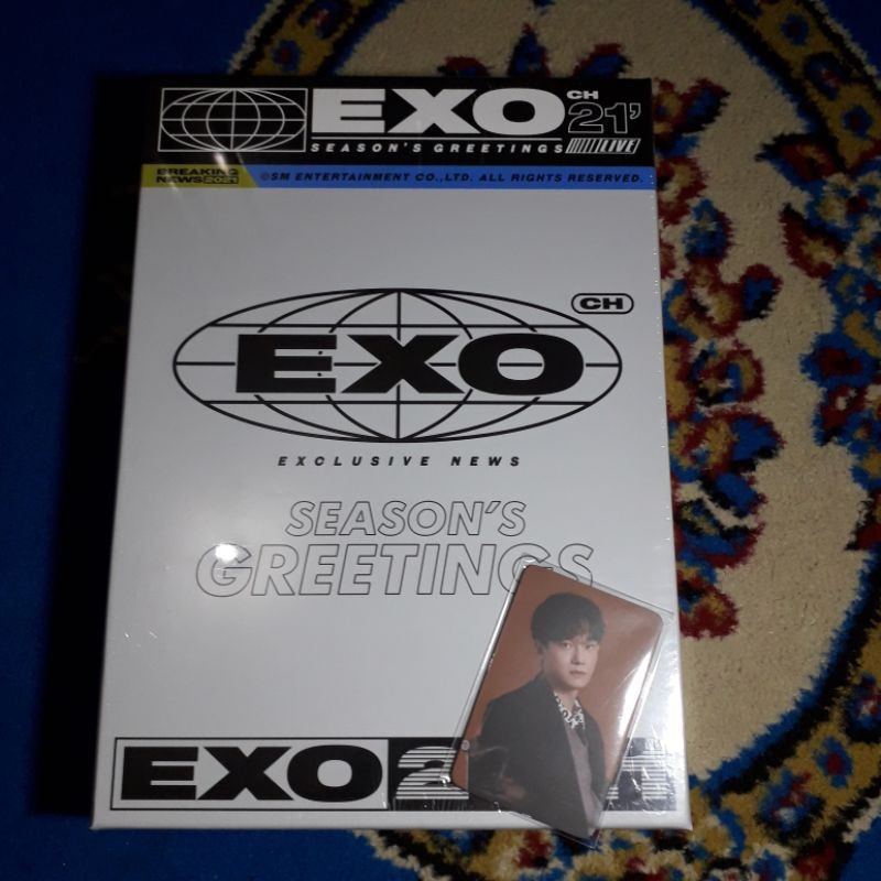 (((Baca Description Box))) Booked Sharing Season's Greeting EXO 2021