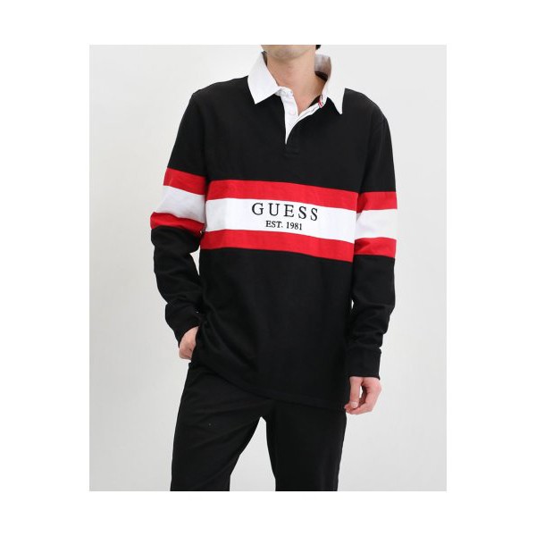 Guess Men - PETE LS POLO (M01P56K8RM0)