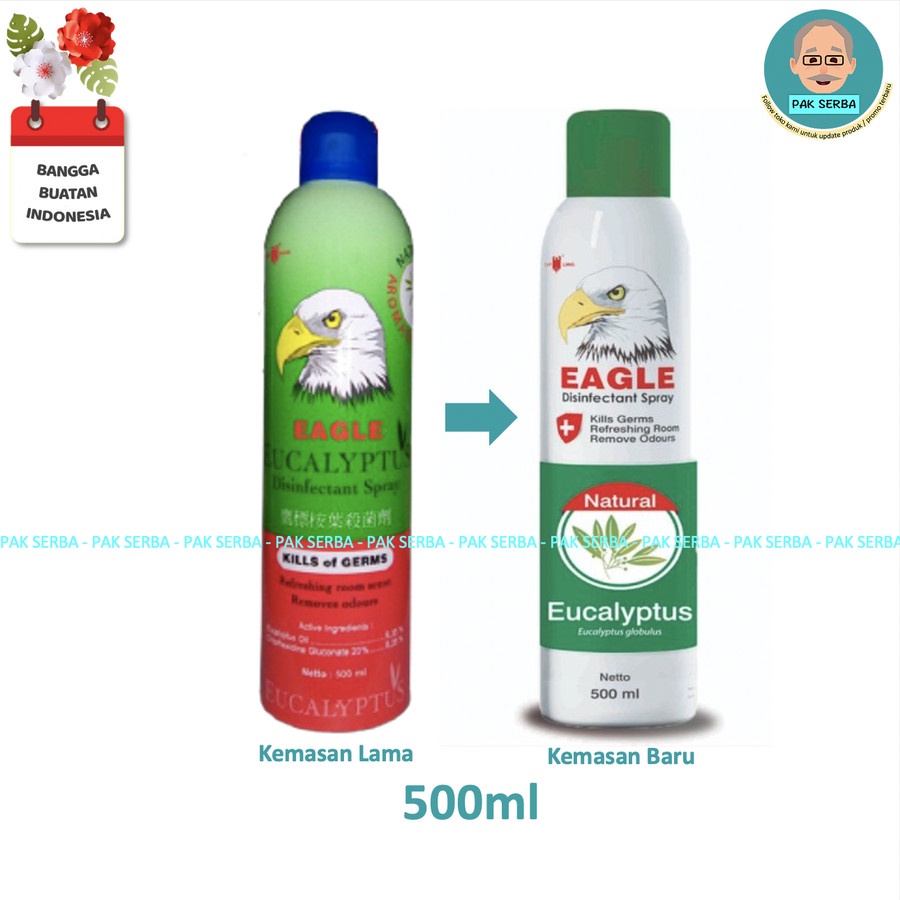 Cap Lang Eagle Eucalyptus Disinfectant Spray 500 ml