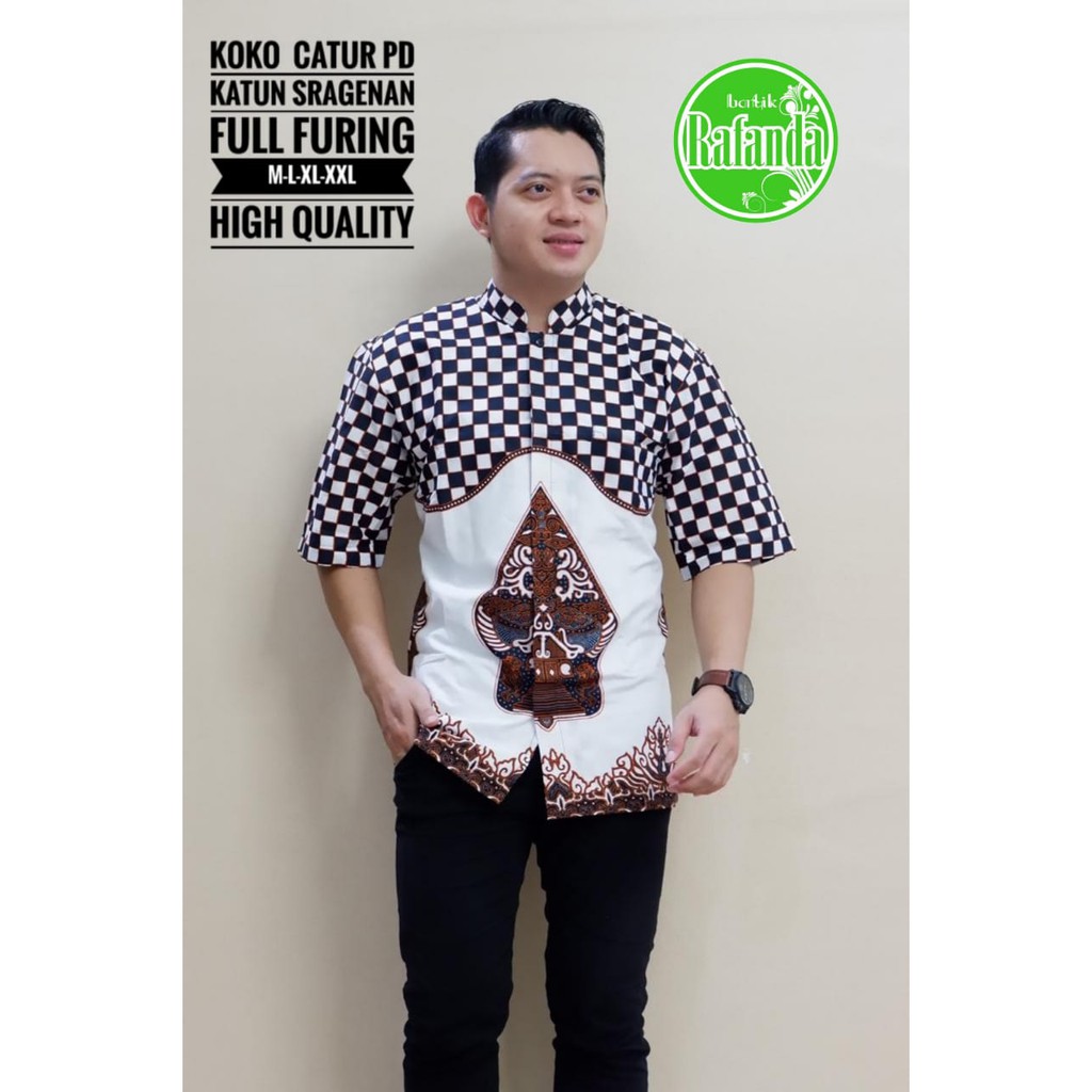 CATUR KOKO RAFANDA BAJU KEMEJA BATIK PRIA SOLO LENGAN PENDEK PANJANG LAPIS FURING ATASAN BATIK PREMIUM MODERN KATUN HALUS PRABU SEKTI PETA UNGU 2 PARANG LAWASAN BANGAU WARNA 3 CABE KLABANG ASMARA PEKSI MUSTAKA  MARENO ABSTRAK SEKTI DEWA SEKAR SATRIO GAGAH