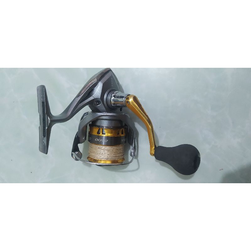 shimano sedona 2500HG seken second reel katrol gear aman 100% bonus lure