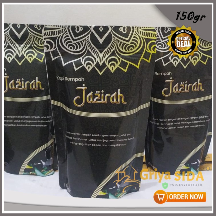 Kopi Arab Kopi Rempah Jazirah 150gr khas Arab Premium Quality Harga PROMO!!