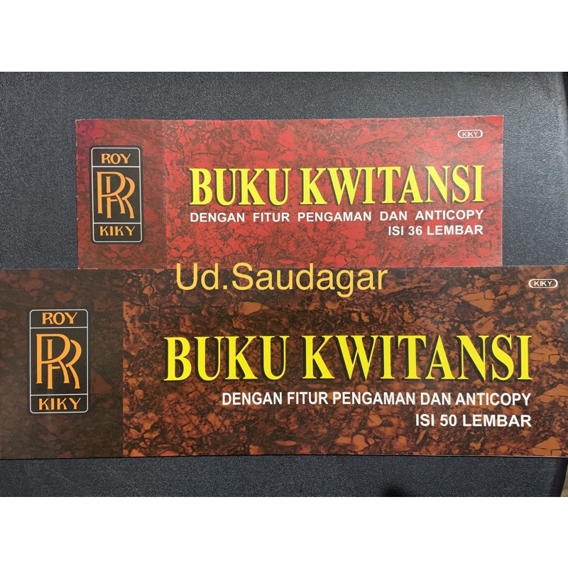 

Buku Kwitansi Kiky Besar / Kecil / Mini