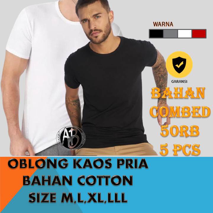 KAOS OBLONG POLOS/COTTON PREMIUM