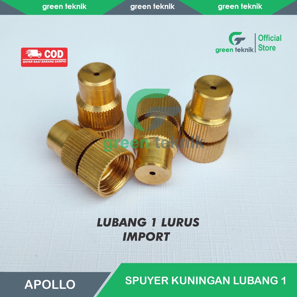 Nozzle Sprayer Spuyer Kuningan Apollo Lubang 1 Import