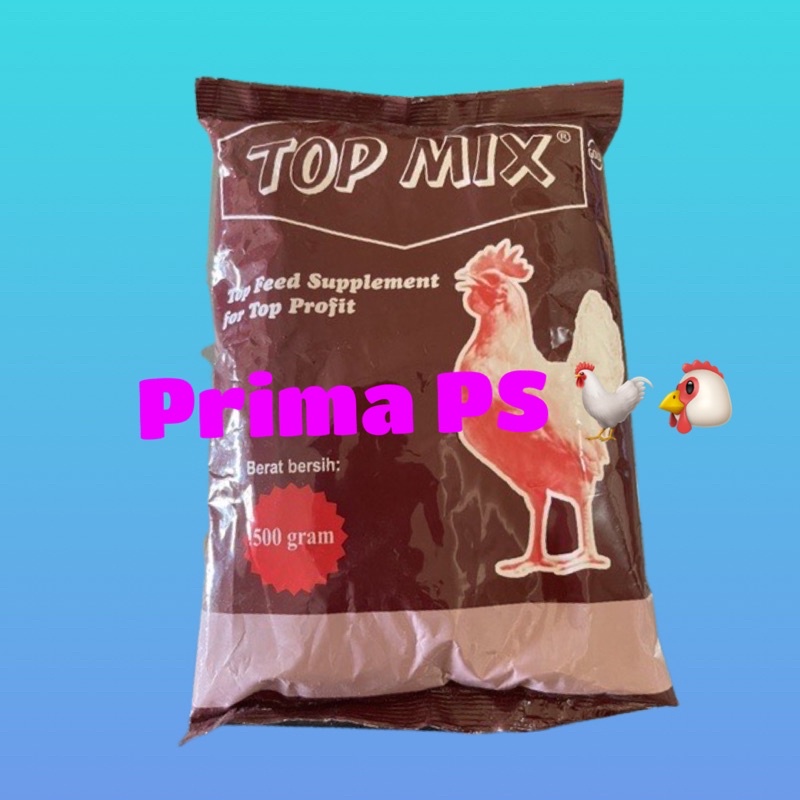 TOP MIX AYAM  feed supplement vitamin ayam 500gr