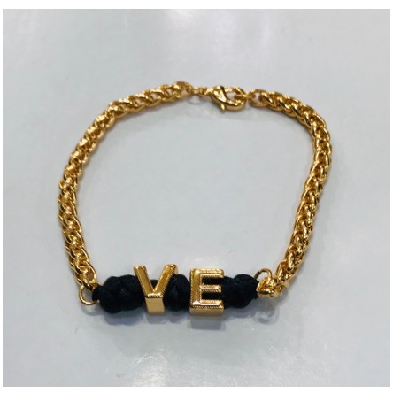 Gelang nama // gelang huruf // gelang inisial // gelang alphabet // gelang rajut tali