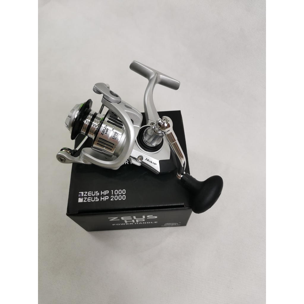 Reel Lizard Zeus HP 1000-2000 power handle spinning gulungan pancing