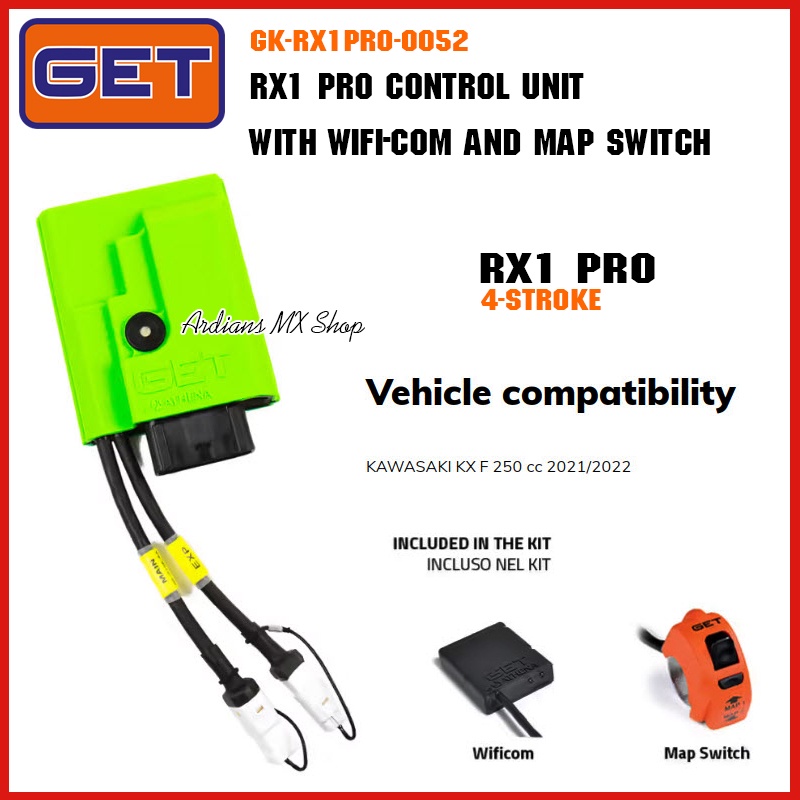 GET - GK-RX1PRO-0052 - CDI KAWASAKI KX250F 2021-2022 - TRAIL CROSS GRASSTRACK