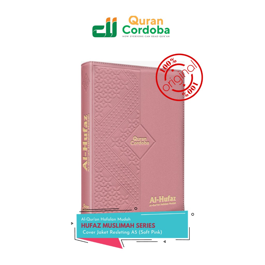Al Quran Muslimah Al Quran Hafalan AlQuran Terjemah AlQuran Wanita Al Hufaz Muslimah - Soft Pink