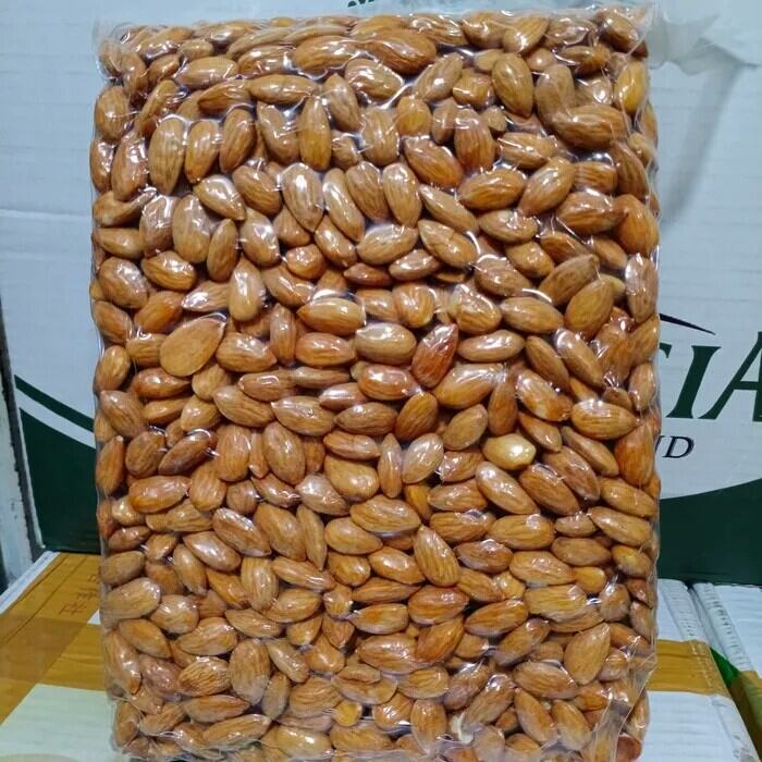 

KACANG ALMOND OVEN UTUH 100GR . KACANG ALMOND PANGGANG . KACANG ALMOND MURAH . KACANG ALMOND PANGGANG