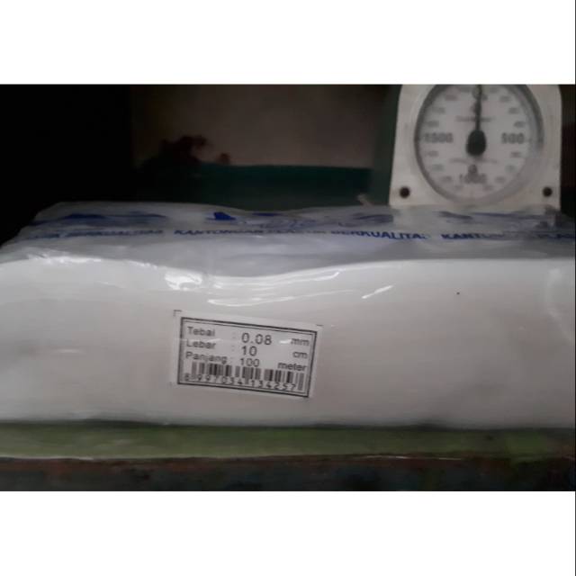 Plastik PP Roll tebal 0.8 lebar 7cm s/d 10cm
