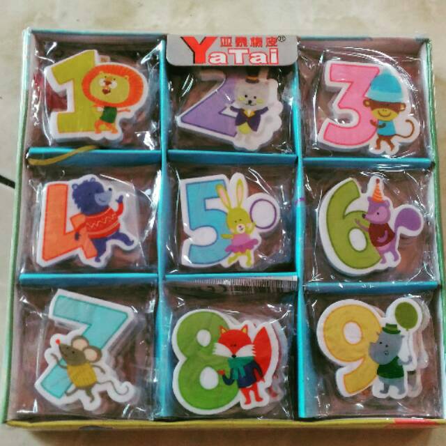 

Penghapus Angka Lucu