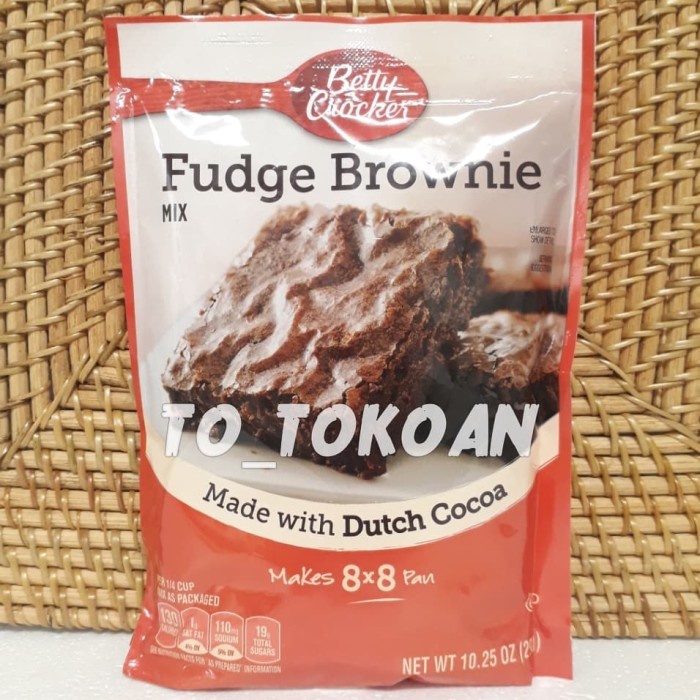 

PROMO [COD] BETTY CROCKER Fudge brownies 290 gram