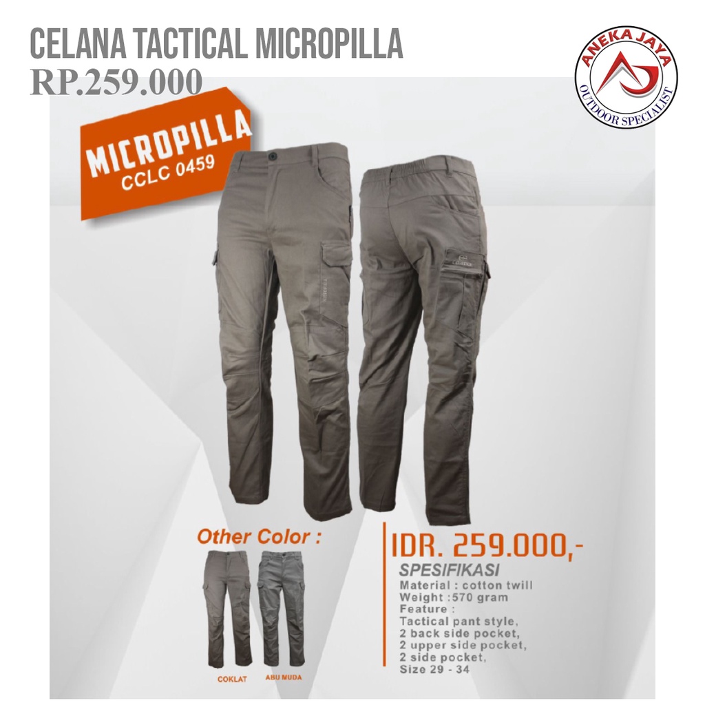 CELANA TACTICAL CO-TREK MICROPILLA