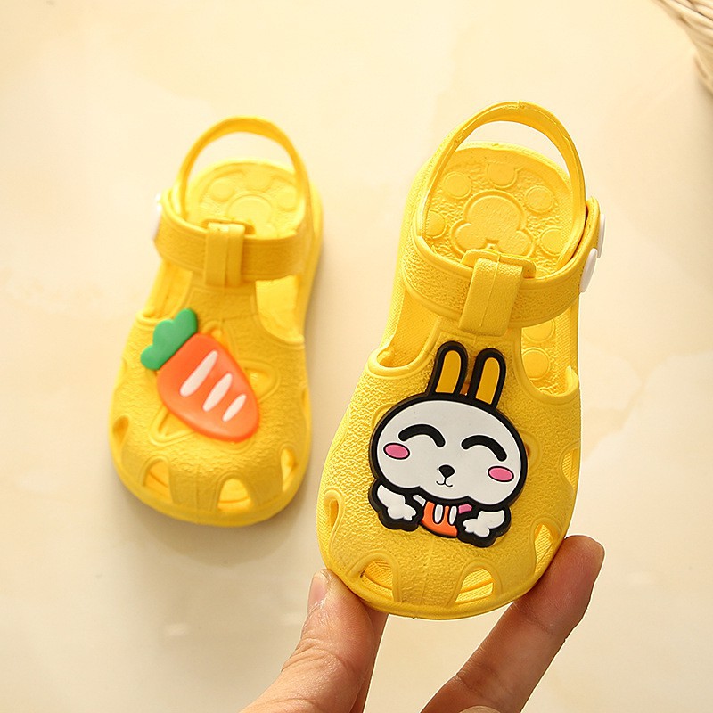 LittleAaron BAPAO BUNNY Sepatu Sandal Anak Laki Laki Perempuan Bahan Karet Model Lucu 0-5 Tahun Import Sport Termurah