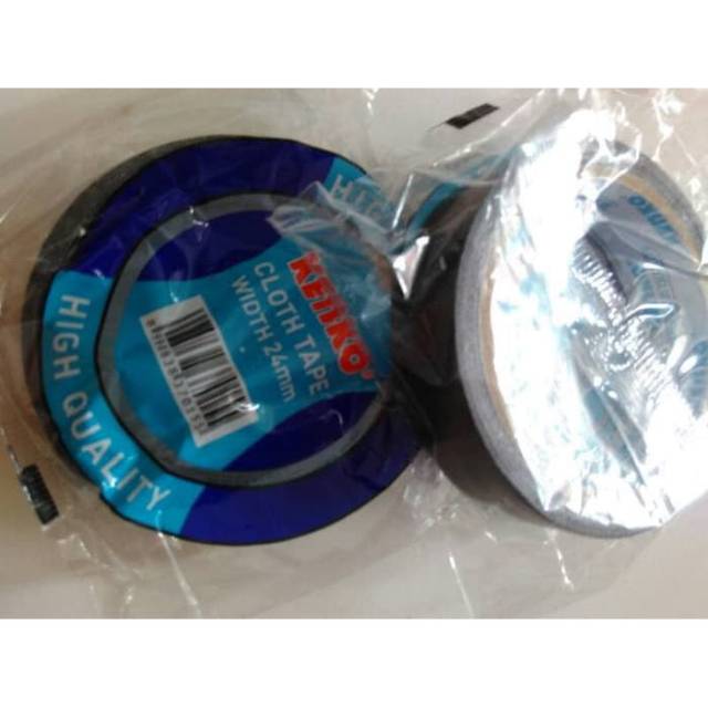 

Lakban Kain Hitam 1 Inc (24 mm) Kenko / Isolasi Hitam 24mm Kenko