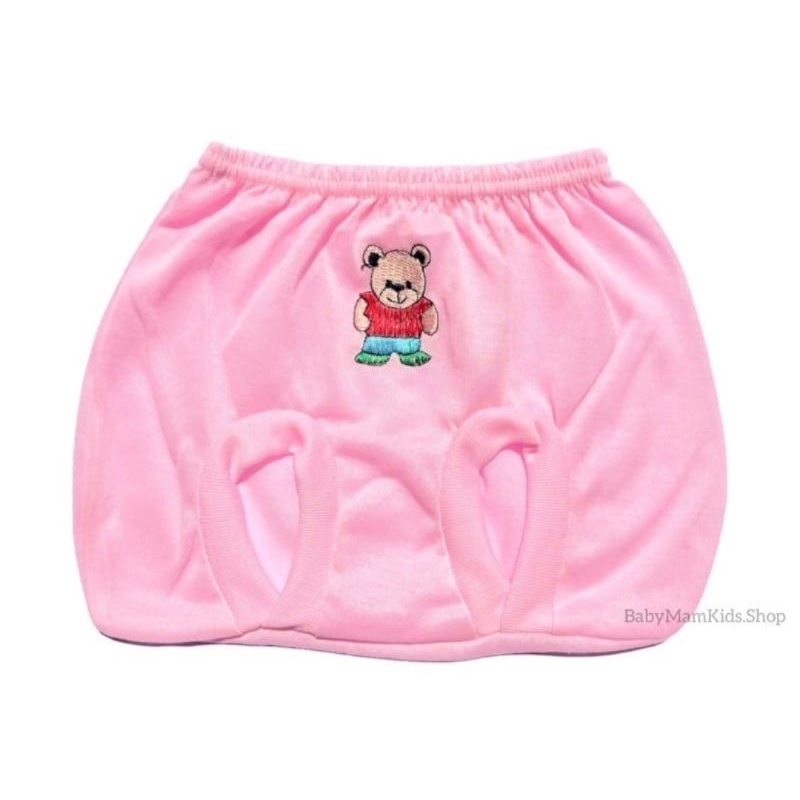 1 lusin (12 pc)celana pop bayi bordir newborn