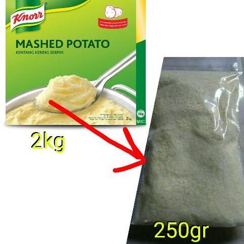 

[[COD]] Mashed Potato+Tepung Kentang Knorr 250gr+Terbuat Dari Kentang Asli TERBARU Kode 809