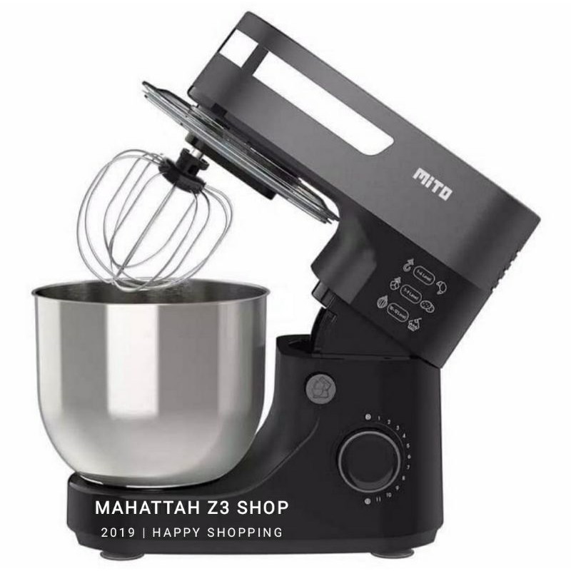 MIXER STANDING MITO MX 100/ MIXER STAND KUE DAN ROTI/LEVEL SPEED MIXER 5 LITER