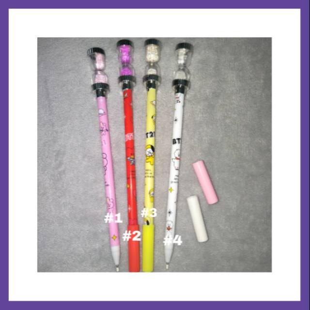 

Pulpen gel/gel pen BTS pasir waktu/pulpen bts pasir