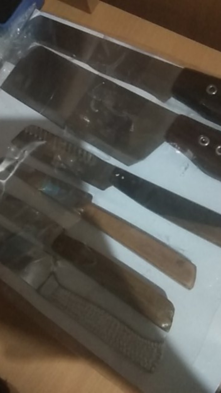 Promo Pisau Dapur Murah 1 Set Isi 5 Bahan Stainless Anti Karat