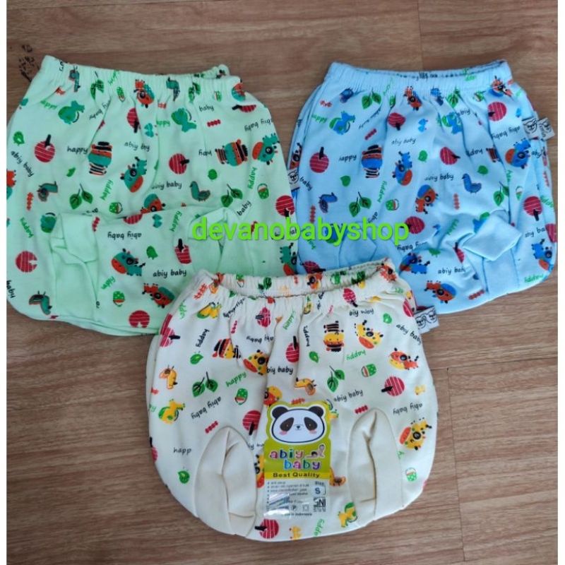 ABIY BABY-6PCS CELANA BAYI POP ABIY BABY WARNA-CELANA PENDEK BAYI-CELANA BAYI POP