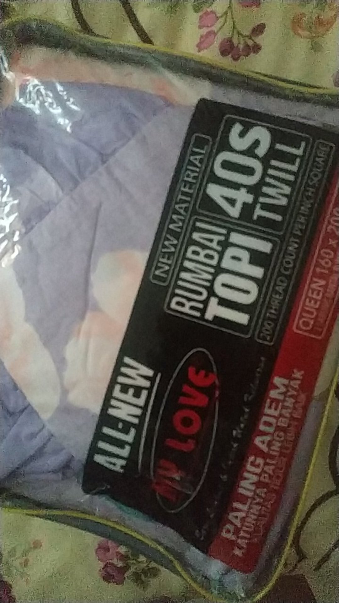 Sprei Rumbai All New My Love T.30 - Ukuran 160x200