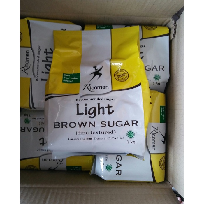 

vd2011c Brown Sugar Light Ricoman 1Kg Fsfs201