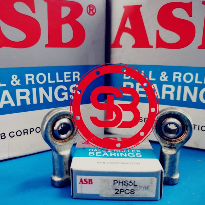 Bearing / Laker / Laher Rod Ends PHS 5 L ASB