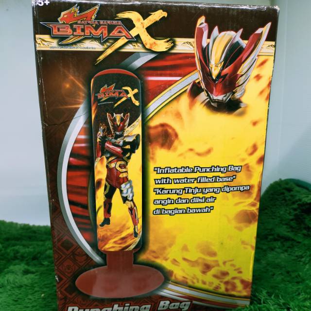 Mainan Punching Bag Satria Garuda Bima X Original Bandai