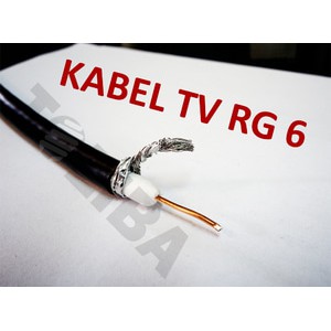 kabel tv / kabel antena tv rg6 rg 6 / Kabel Coaxial RG-6