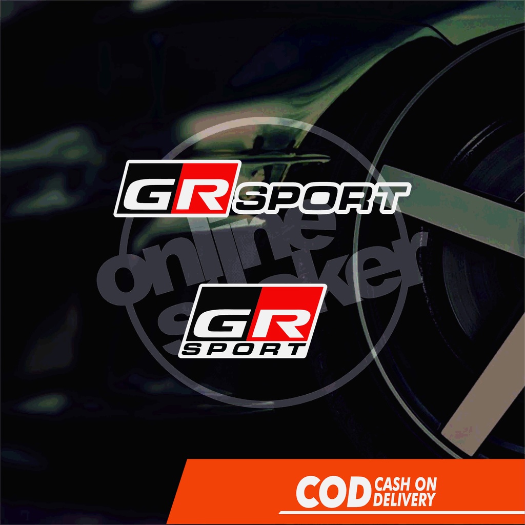 Sticker GR Sport (2psc)  | cutting sticker